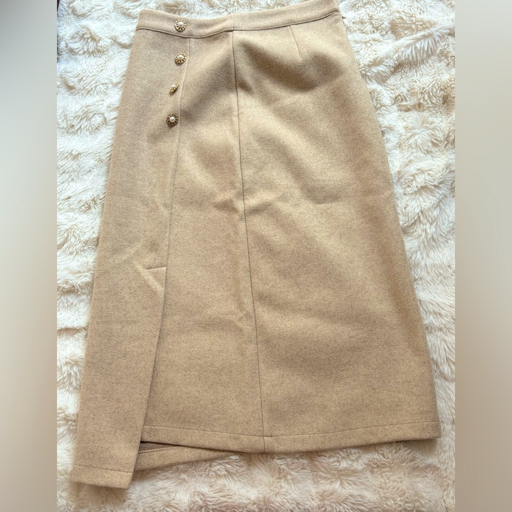 SOLD Jewel midi pencil skirt